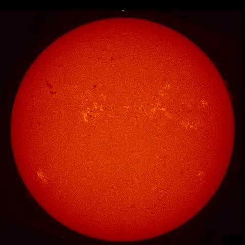 Image of Sun's chromosphere