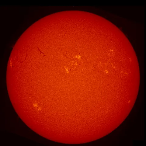 Image of Sun's chromosphere