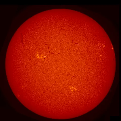 Image of Sun's chromosphere