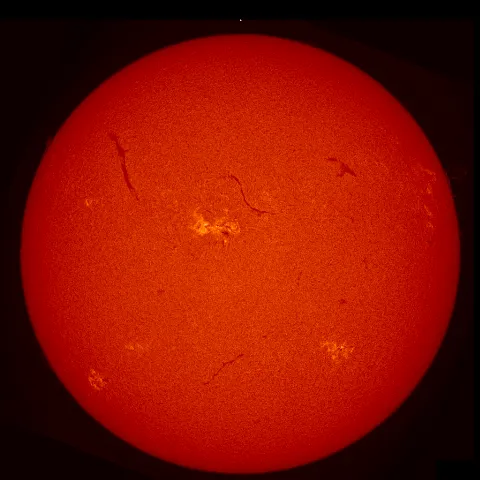 Image of Sun's chromosphere