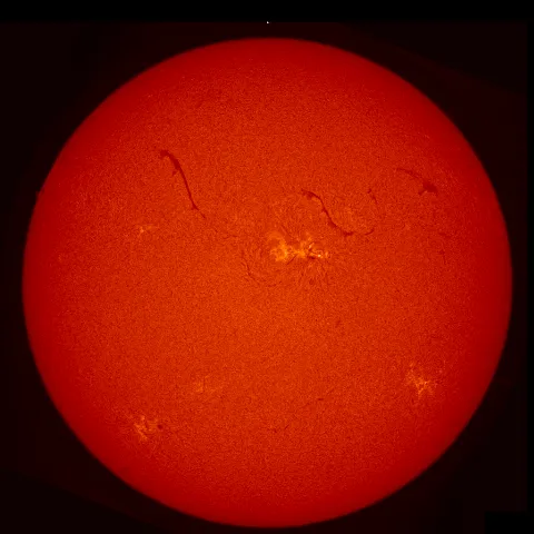 Image of Sun's chromosphere