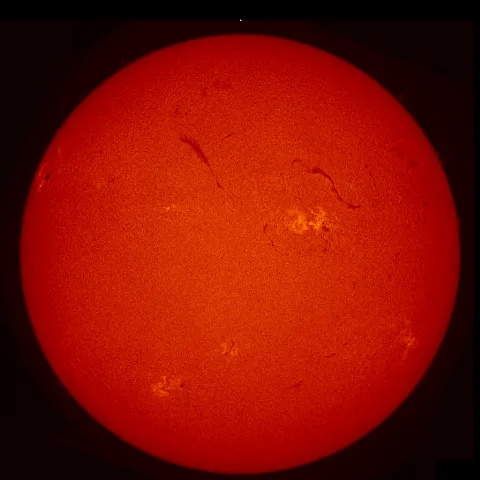 Image of Sun's chromosphere