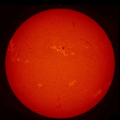 Image of Sun's chromosphere