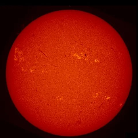 Image of Sun's chromosphere