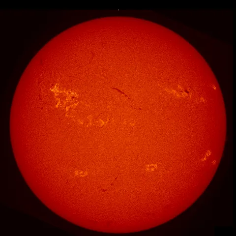 Image of Sun's chromosphere