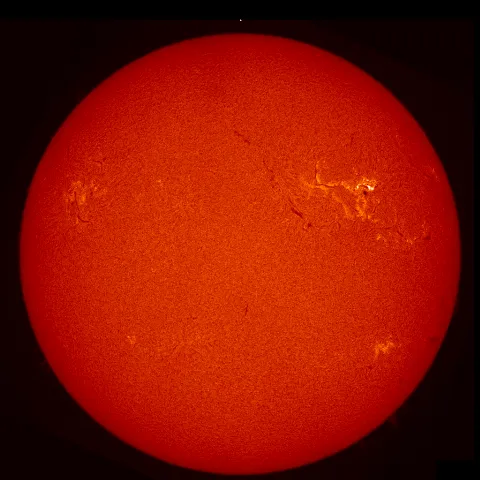 Image of Sun's chromosphere