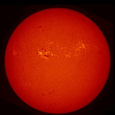 Image of Sun's chromosphere