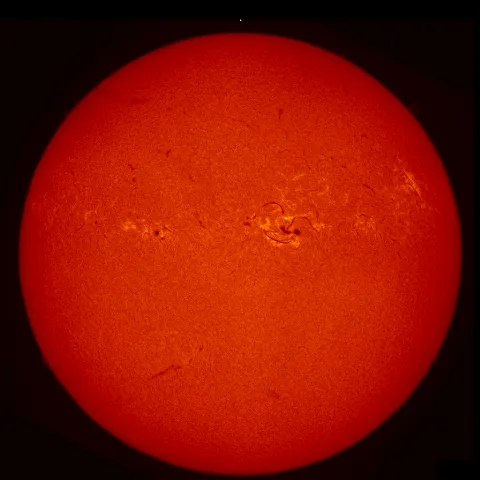 Image of Sun's chromosphere