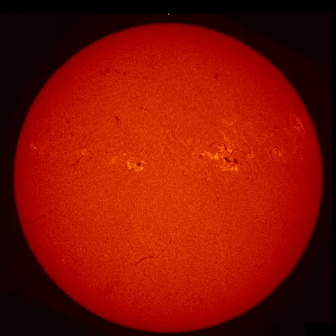 Image of Sun's chromosphere