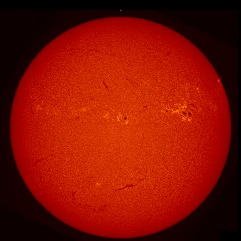 Image of Sun's chromosphere