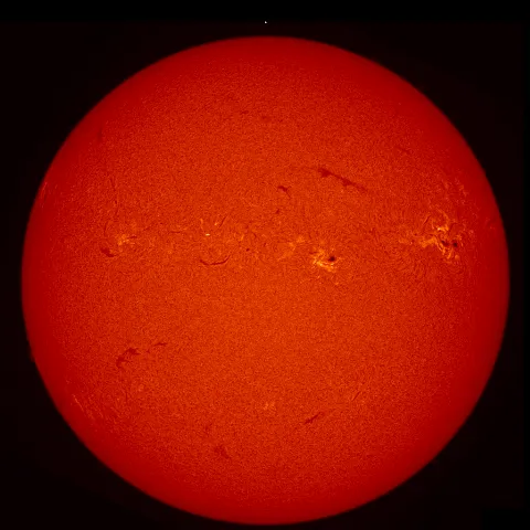 Image of Sun's chromosphere