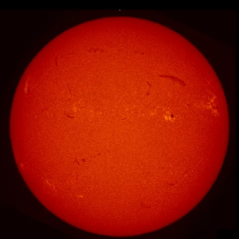 Image of Sun's chromosphere