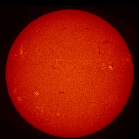 Image of Sun's chromosphere