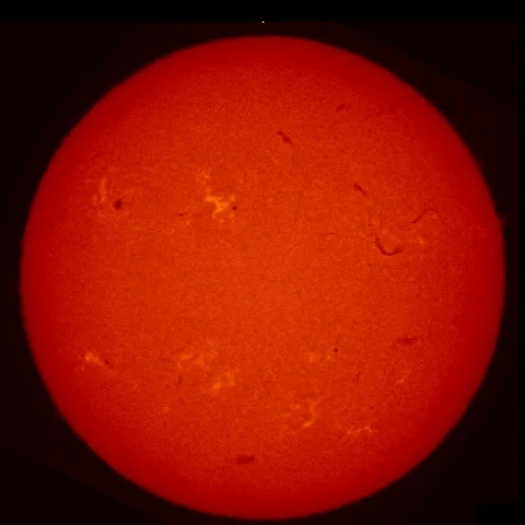 Image of Sun's chromosphere