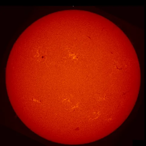 Image of Sun's chromosphere