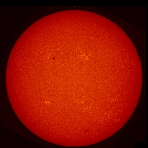 Image of Sun's chromosphere