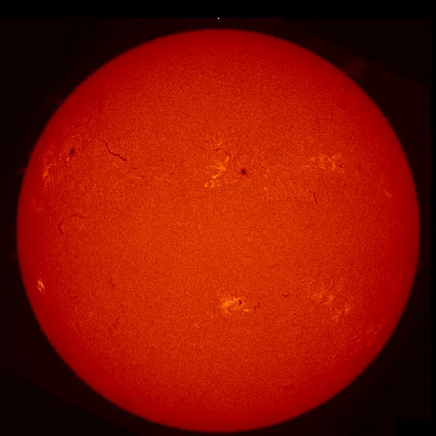 Image of Sun's chromosphere