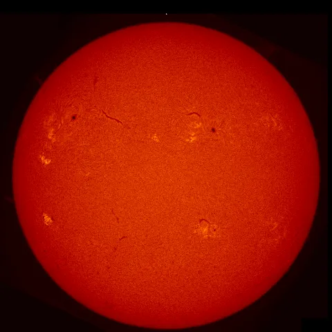 Image of Sun's chromosphere