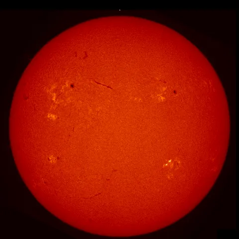 Image of Sun's chromosphere