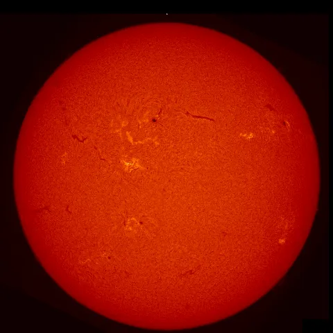 Image of Sun's chromosphere