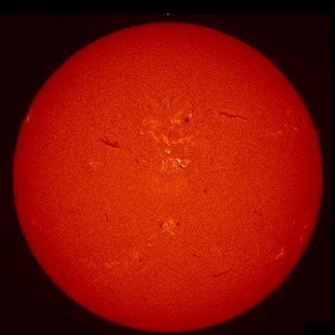 Image of Sun's chromosphere