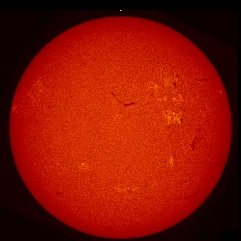 Image of Sun's chromosphere