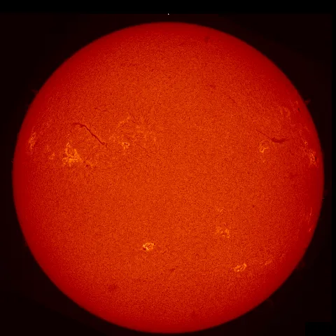 Image of Sun's chromosphere