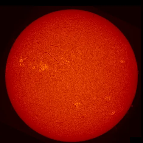 Image of Sun's chromosphere