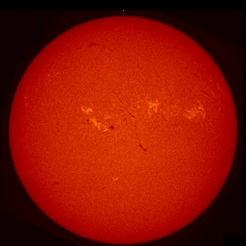 Image of Sun's chromosphere