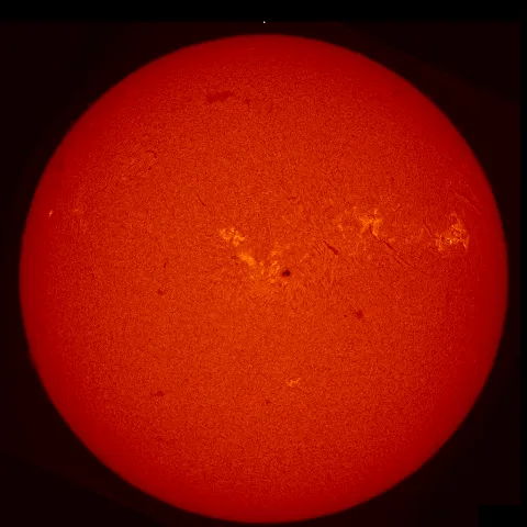 Image of Sun's chromosphere