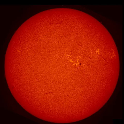 Image of Sun's chromosphere