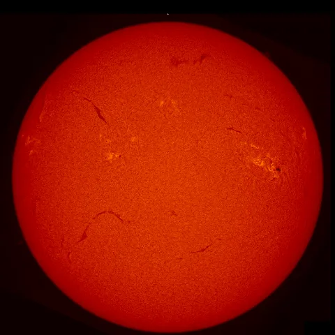 Image of Sun's chromosphere