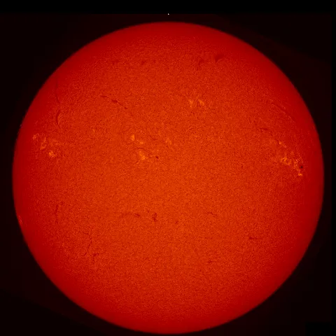 Image of Sun's chromosphere