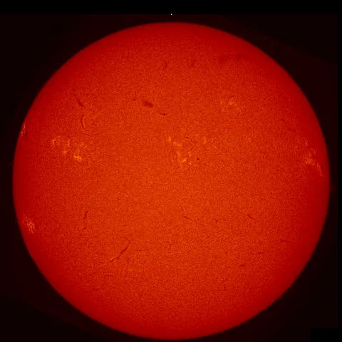 Image of Sun's chromosphere