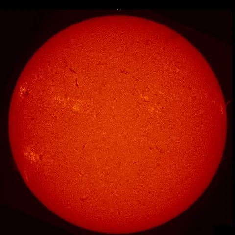 Image of Sun's chromosphere