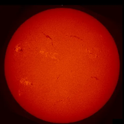 Image of Sun's chromosphere