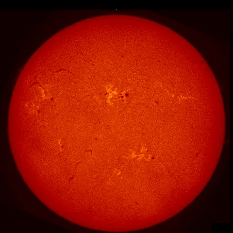 Image of Sun's chromosphere