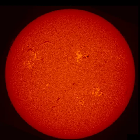 Image of Sun's chromosphere