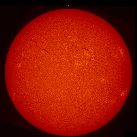 Image of Sun's chromosphere