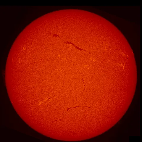 Image of Sun's chromosphere