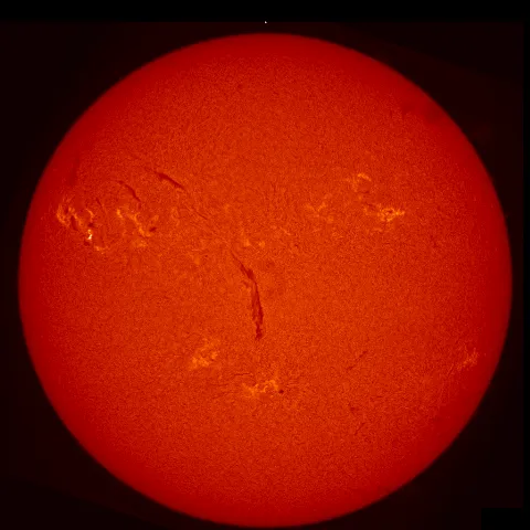 Image of Sun's chromosphere