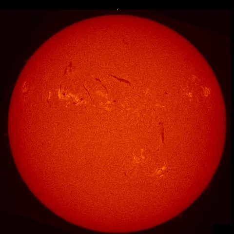 Image of Sun's chromosphere