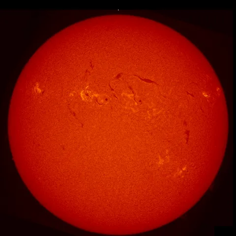 Image of Sun's chromosphere