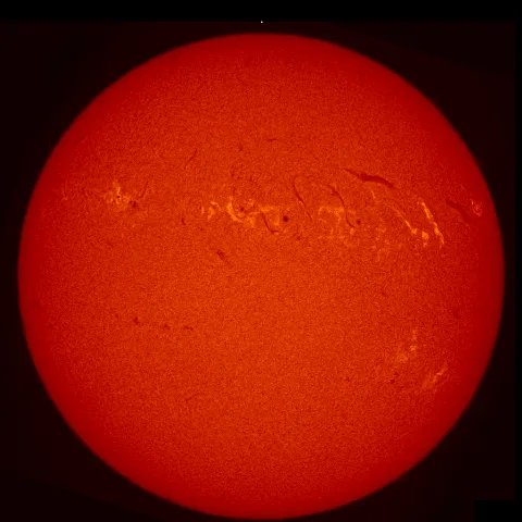 Image of Sun's chromosphere