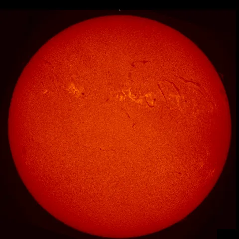 Image of Sun's chromosphere