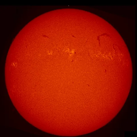 Image of Sun's chromosphere