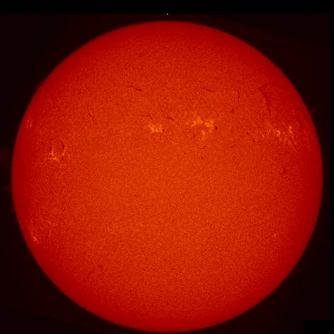 Image of Sun's chromosphere