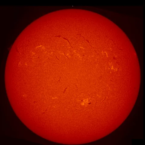 Image of Sun's chromosphere