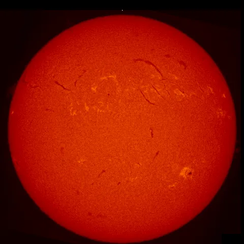 Image of Sun's chromosphere