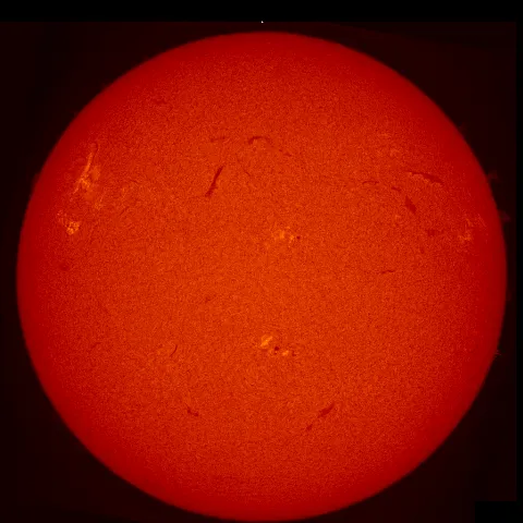 Image of Sun's chromosphere